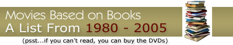 movies based on books