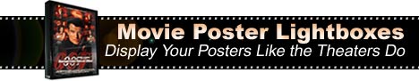 movie poster lightboxes