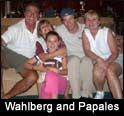 Papale family with Mark Wahlberg