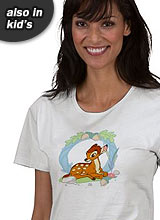 Thumper Disney Bambi Flower tee, - plush Bambi t-shirt, Toys t-shirts