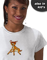 Bambi Bambi Toys t-shirt, plush Disney - Thumper t-shirts tee, Flower