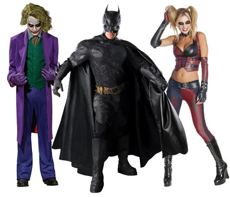Joker and Batman Costumes