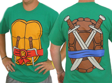 TMNT Character Costume t-shirts