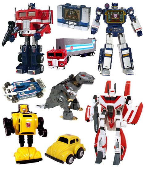 vintage transformer toys